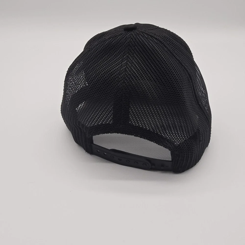 Whiskey Bent Hat Company Trucker Hat Black Snapback Rope Cap Since 2017 Mesh